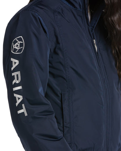 Ariat Childrens Stable Insulated Jacket in Navy 