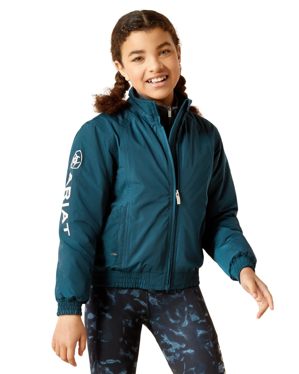 Ariat Childrens Stable Insulated Jacket in Reflecting Pond 