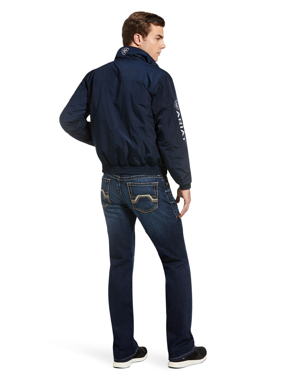 Ariat Mens Stable Insulated Jacket in Navy