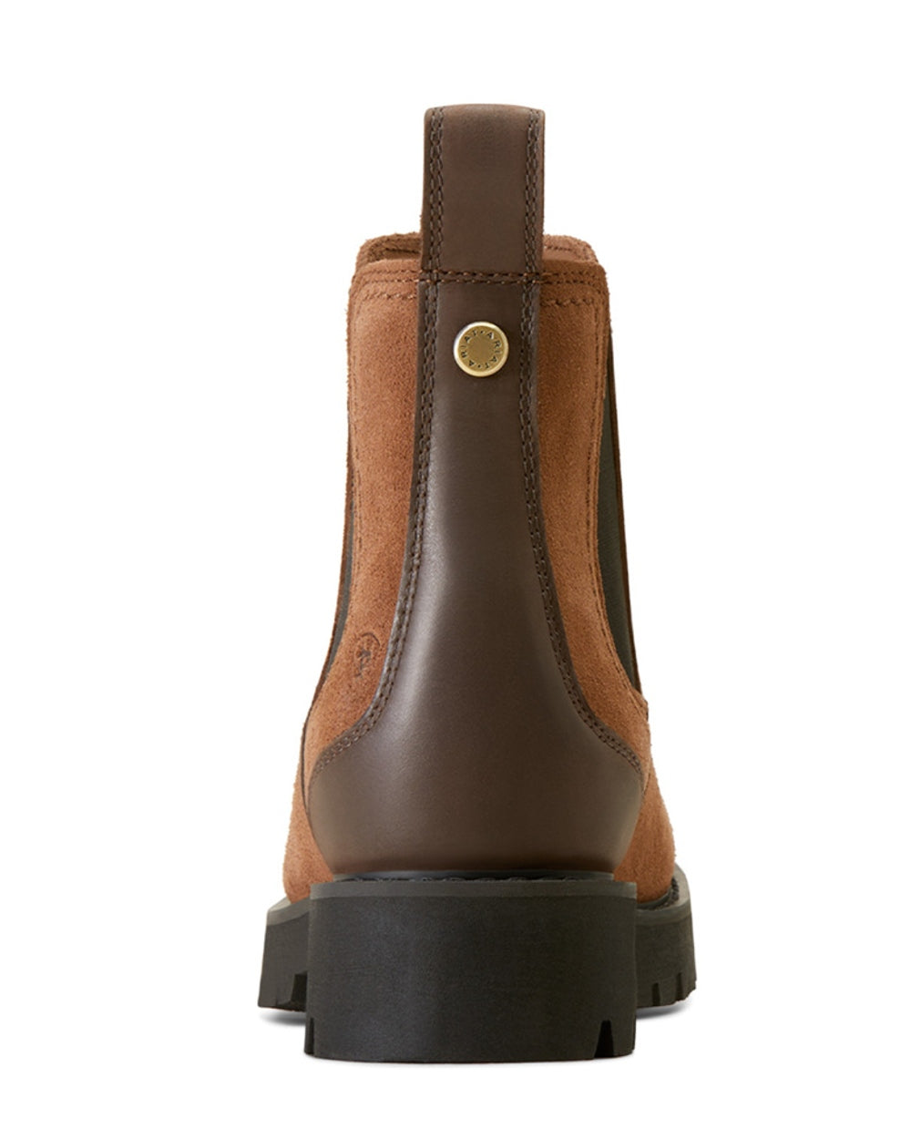Ariat Women Wexford Lug Waterproof Chelsea Boots in Dark Earth