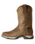 Ariat Womens Anthem Waterproof Western Boots in Distressed Brown