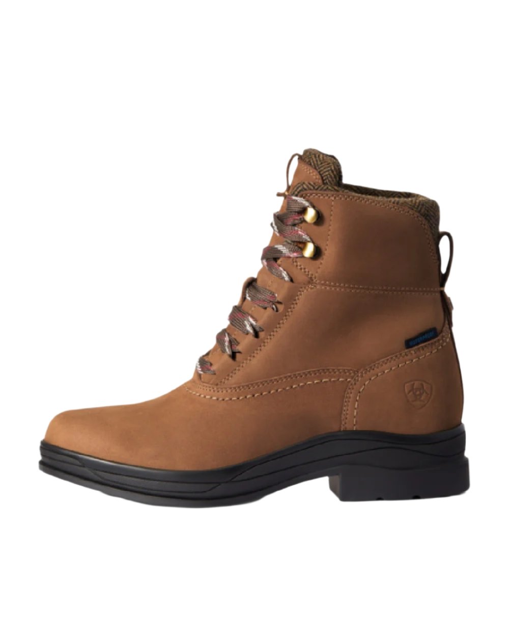 Ariat Womens Harper Waterproof Boots in Dark Earth