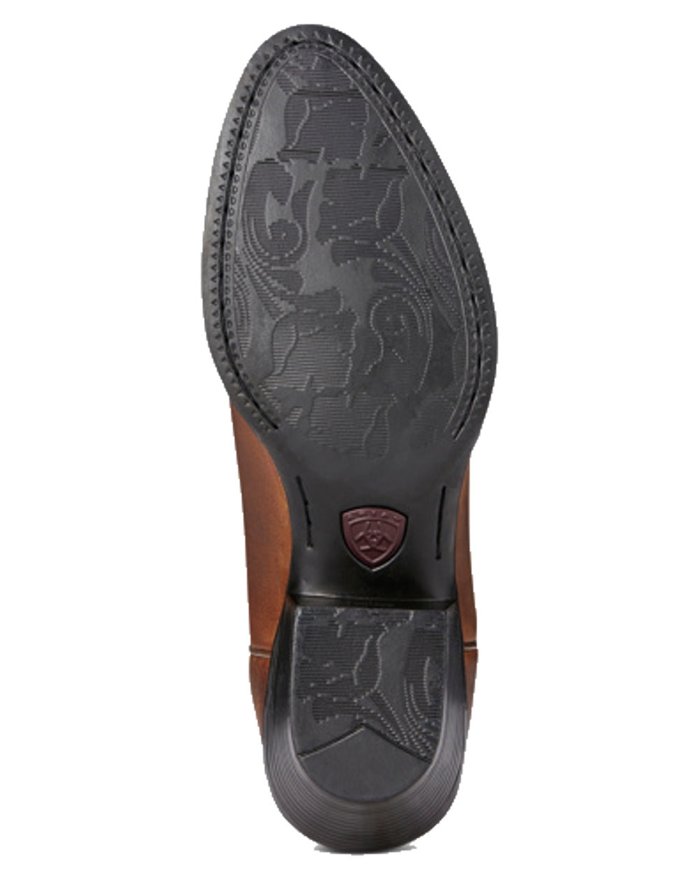 Ariat Womens Heritage R Toe Western Boot in Distressed Brown