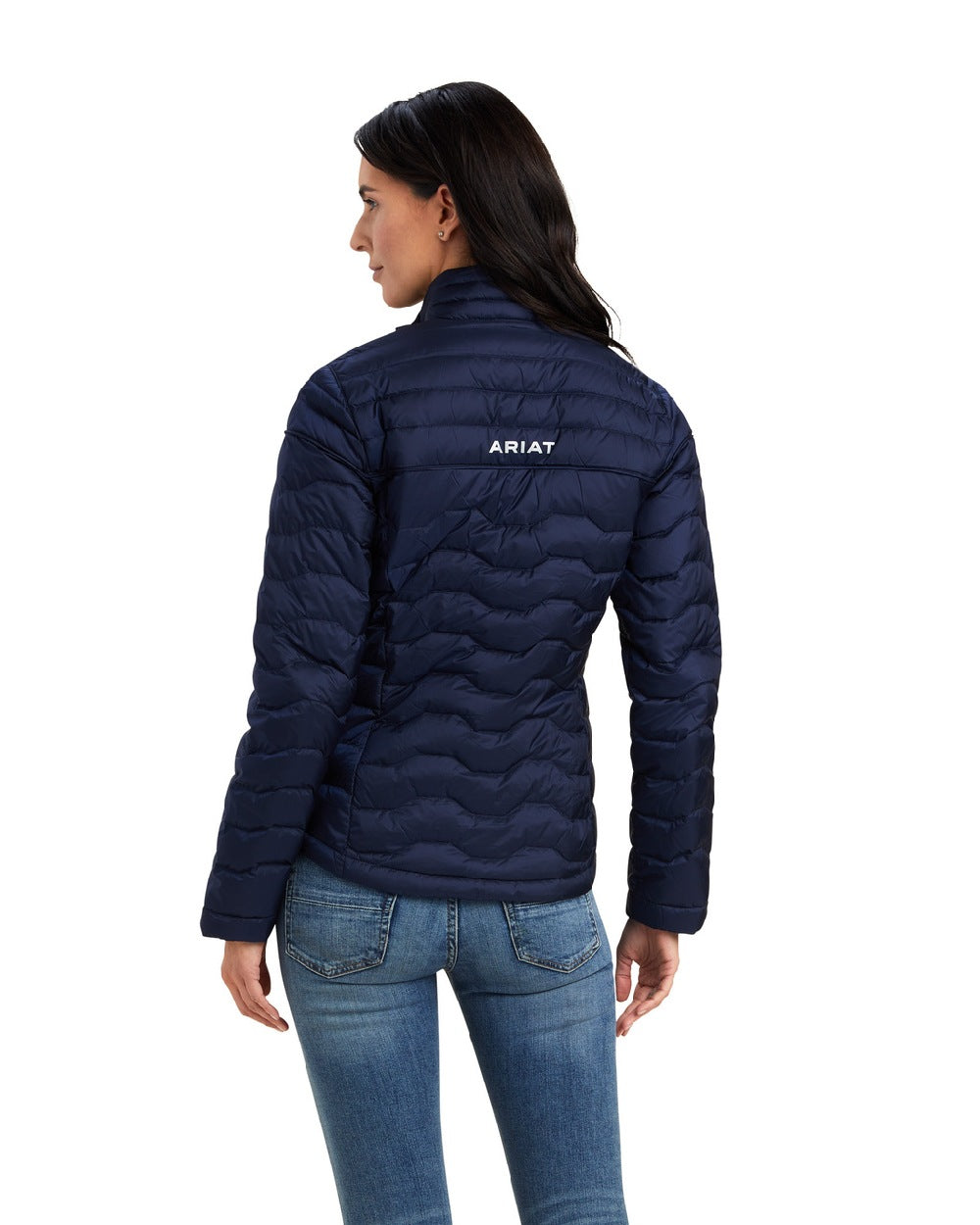 Ariat Womens Ideal Down Jacket in Navy 