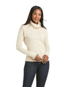Ariat Womens Lexi Sweatshirt in Oatmeal #colour_oatmeal