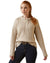 Ariat Womens Los Altos Sweater in Oatmeal heather #colour_oatmeal-heather