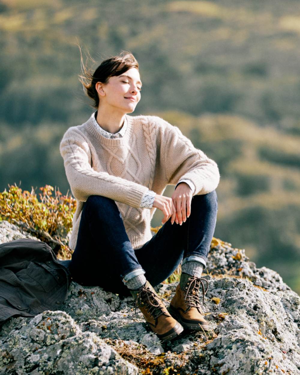 Ariat Womens Moresby Waterproof Boots in Oily Distressed Brown/Olive