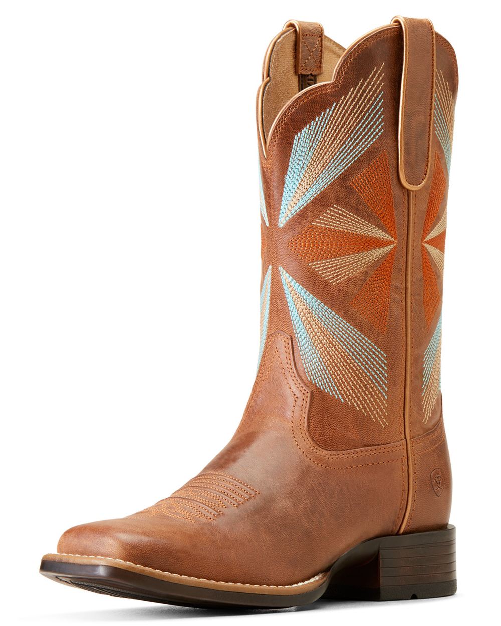 Ariat Womens Oak Grove Western Boots in Maple Glaze 