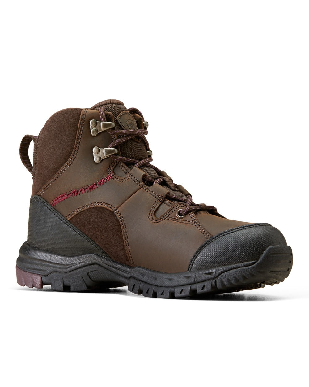 Ariat Womens Skyline Mid Waterproof Boots in Chocolate Brown