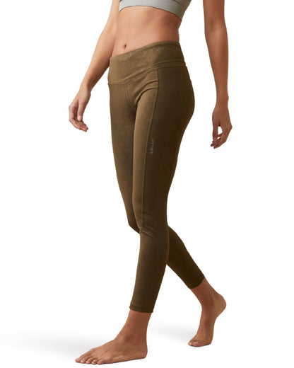 Ariat Womens Tek Tights in Canteen 