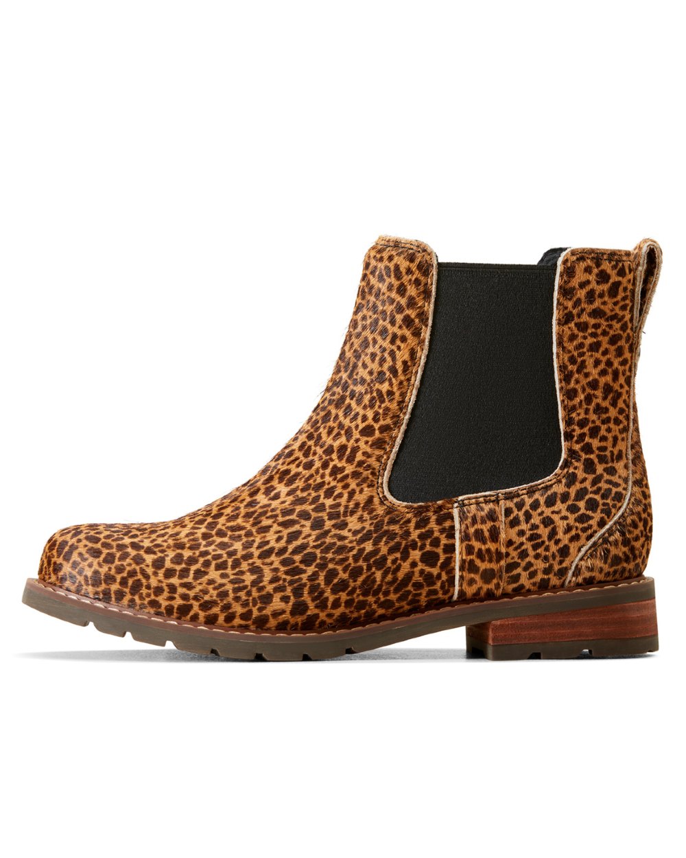 Ariat Womens Wexford Chelsea Boots in Cheetah Hair On 