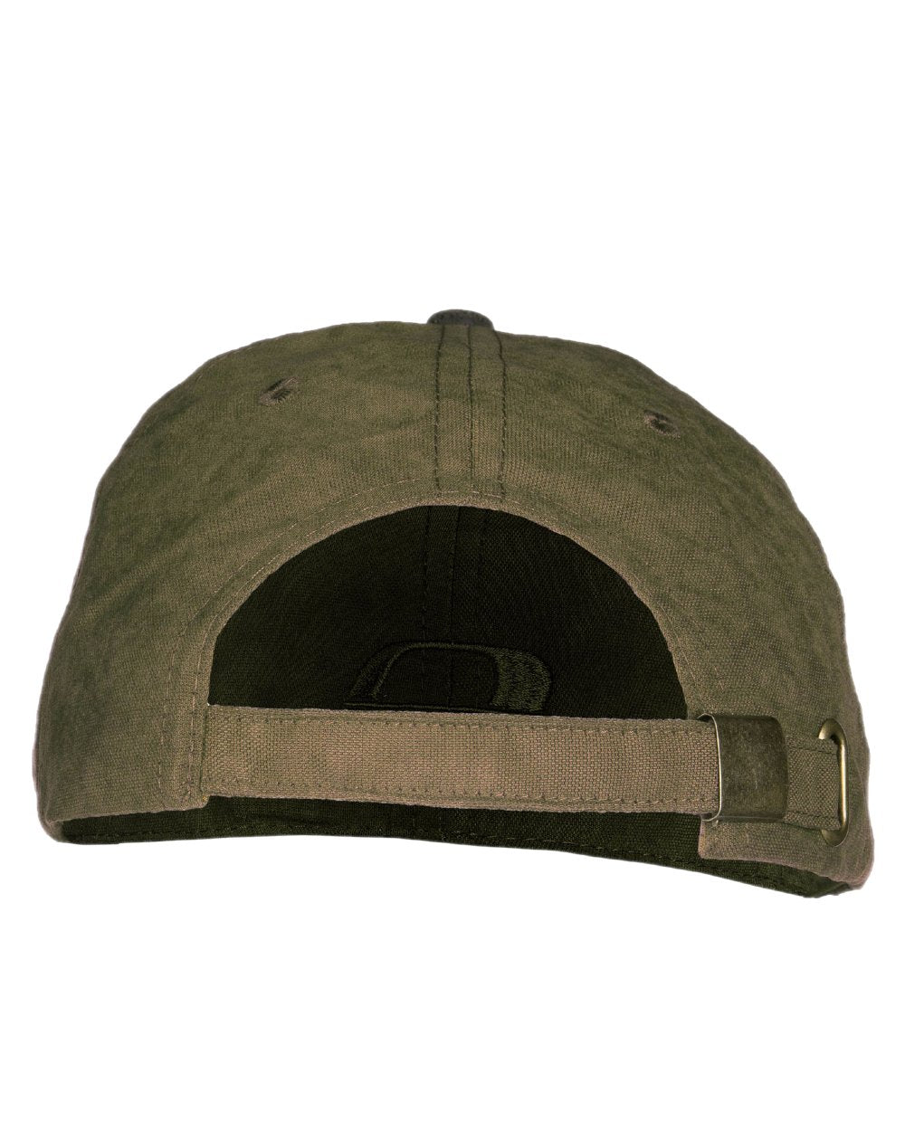 Light Khaki Coloured Baleno Ashford Cap on white background