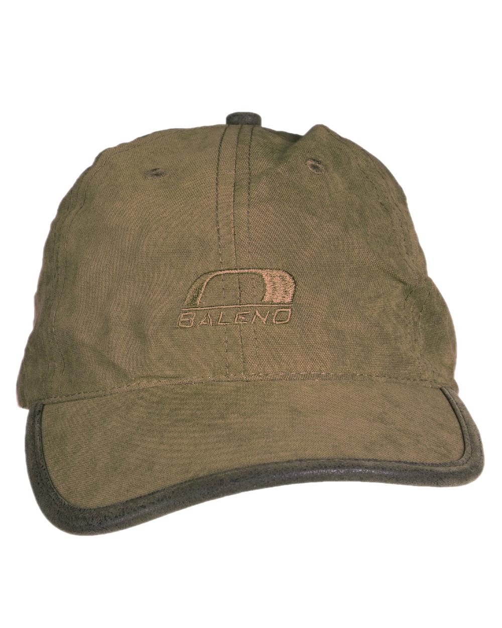 Light Khaki Coloured Baleno Ashford Cap on white background