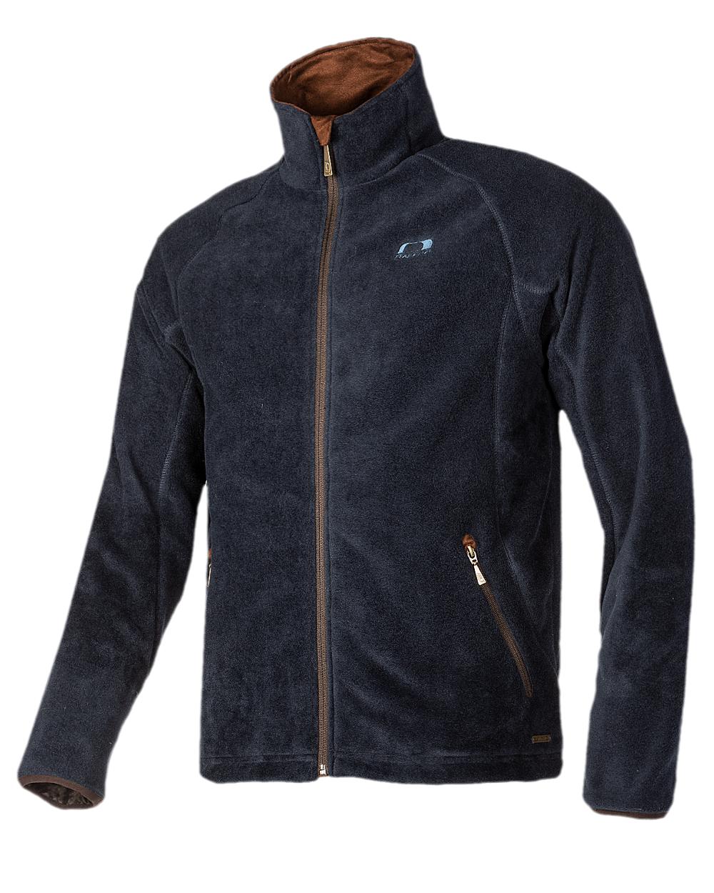 Navy Blue Coloured Baleno Watson Waterproof Fleece Jacket on white background