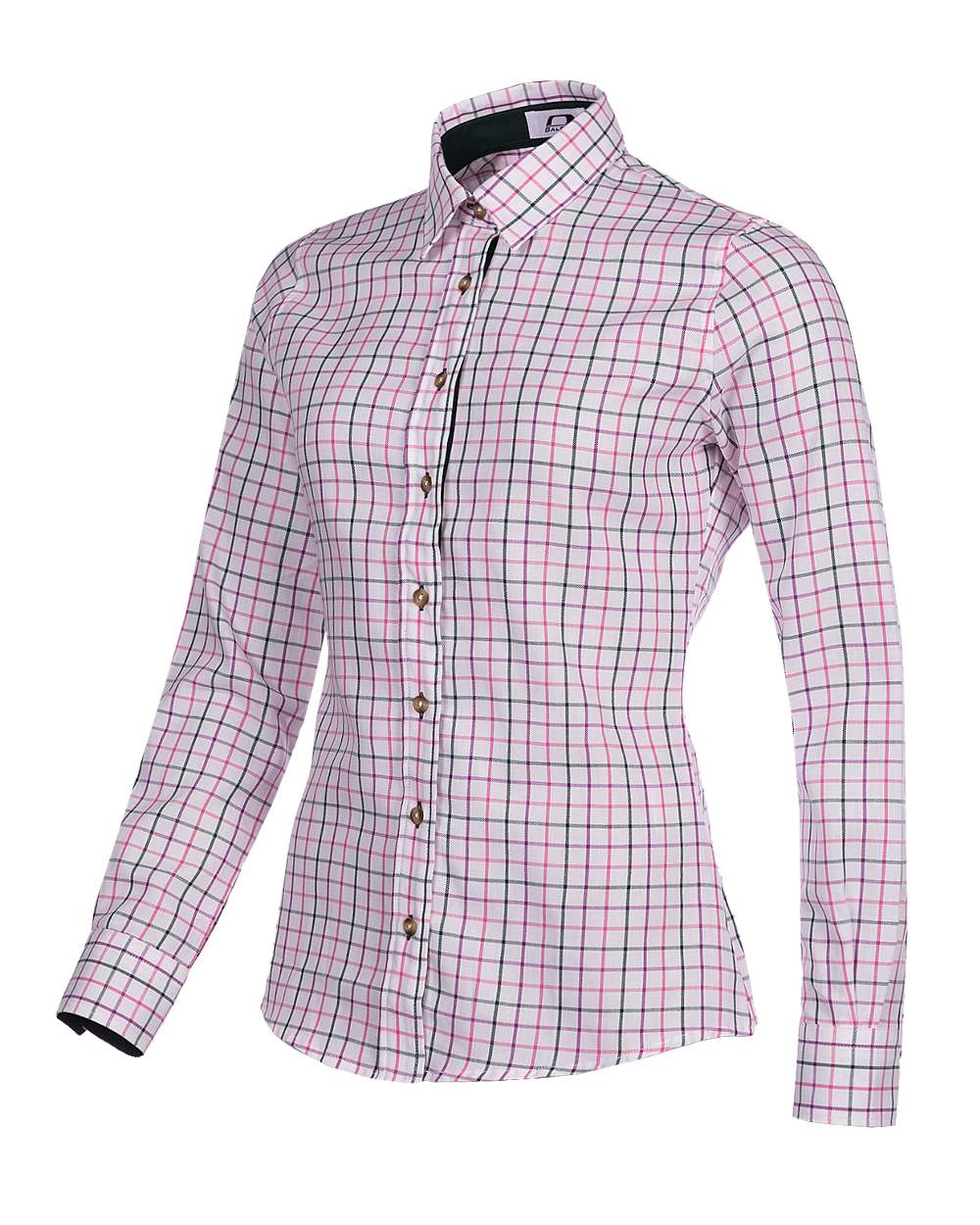 Check Purple coloured Baleno Womens Nina Shirt on white background