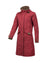 Baleno Chelsea Mid Length Coat In Raspberry #colour_raspberry