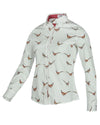 Baleno Laura Shirt in Pheasant Print #colour_pheasant-print