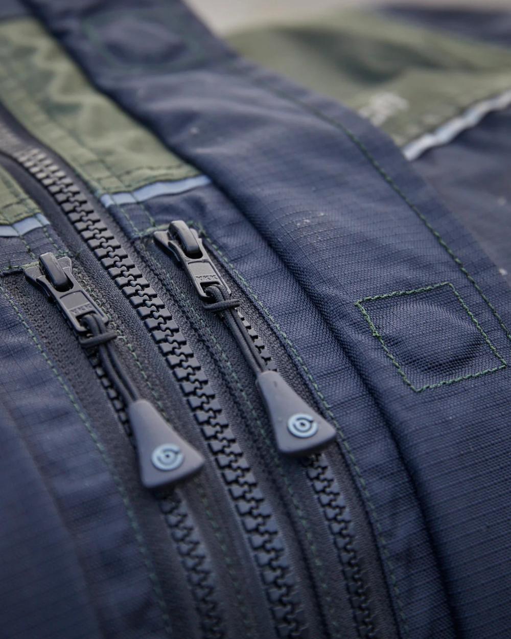 Black Moss coloured Betacraft ISO940 Eco Elite Parka on outdoor background