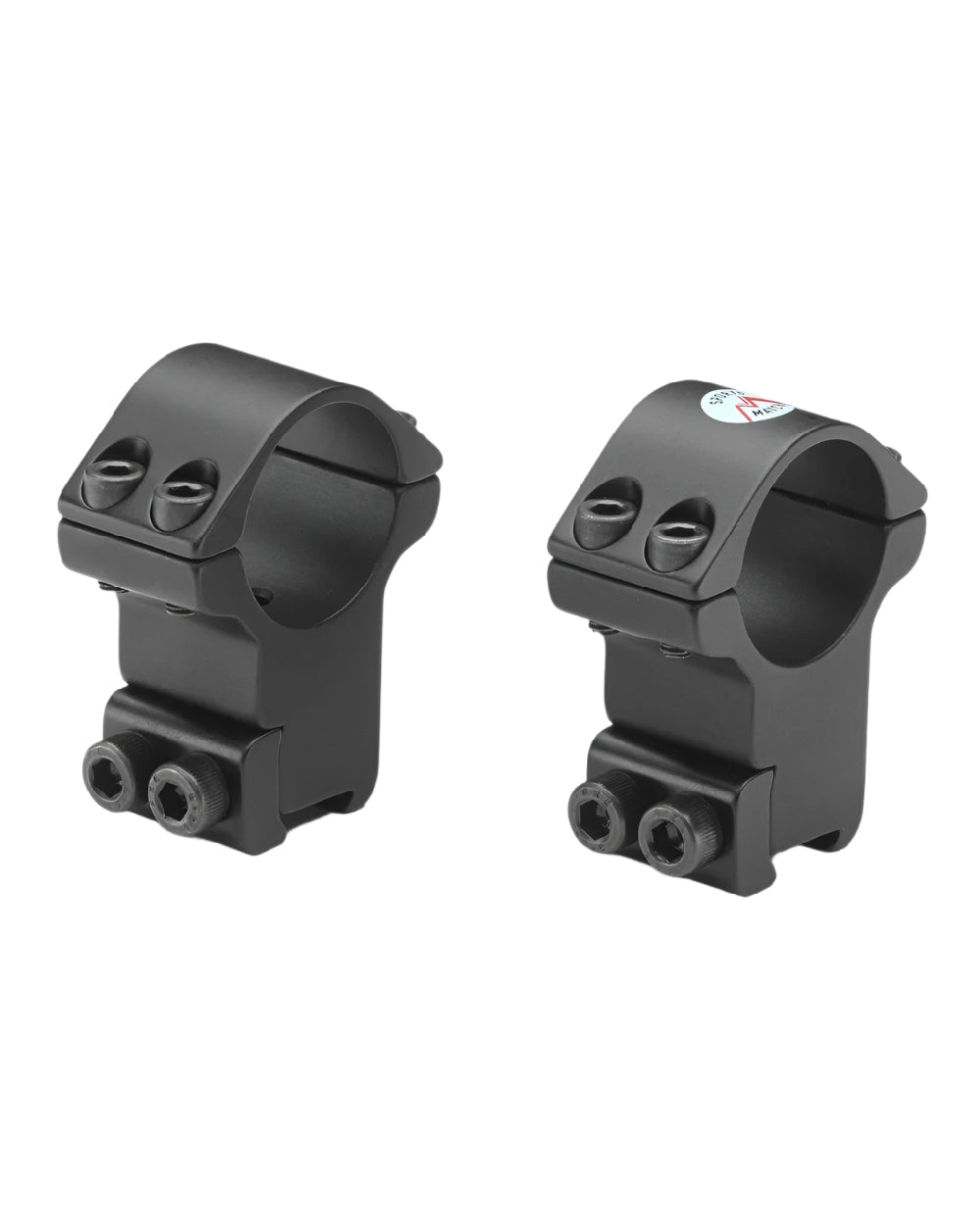 High Size Bisley 13mm Two Piece Mount on white background