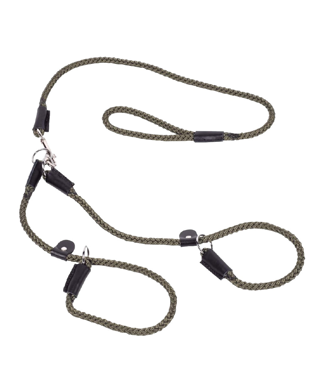 Bisley Double Rope Slip Lead On White Background
