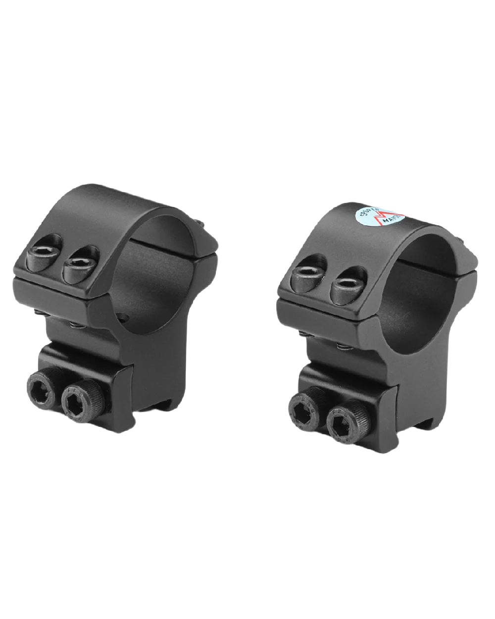 Bisley Double Screw Mounts On White Background