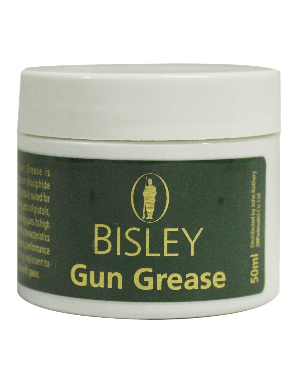 Bisley Gun Grease 50ml Tub On White Background