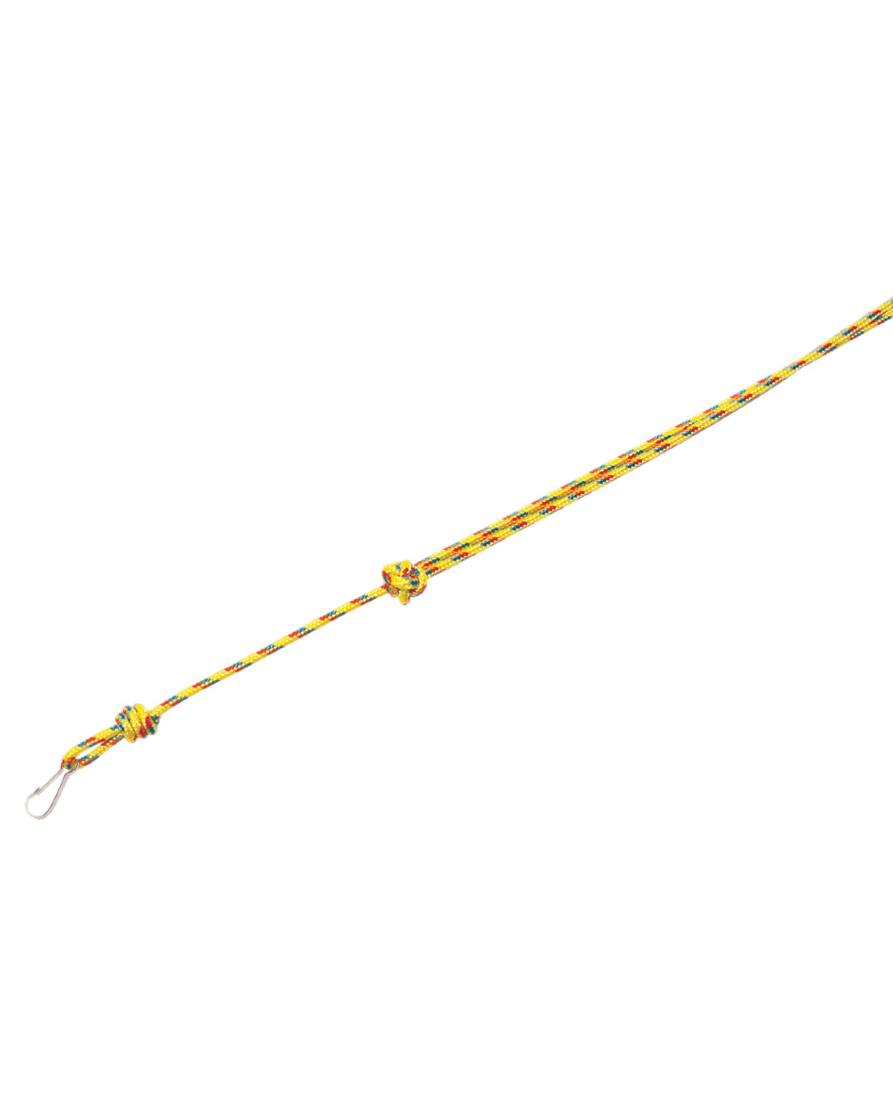 Yellow Coloured Bisley Multicoloured Lanyards on white background
