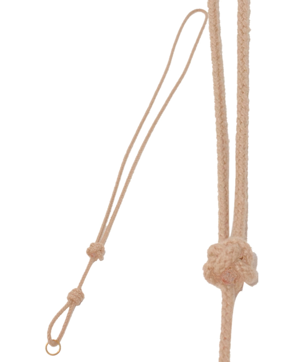 Bisley Natural Lanyard On White Background