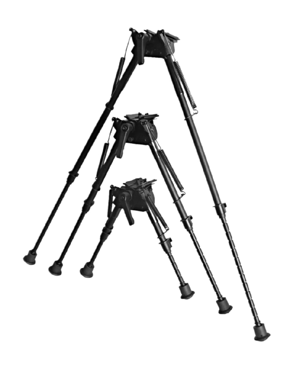 Bisley Rifle Bipod Swivel On White Background