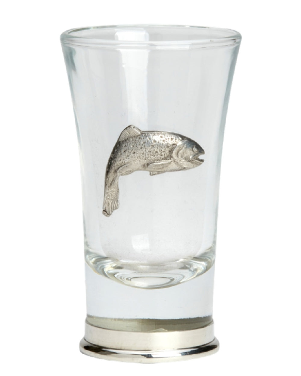 Bisley Shot Glasses in Trout on a white background