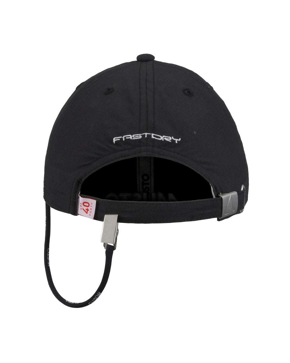 Black Coloured Musto Childrens Essential Fast Dry Crew Cap On A White Background