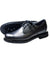 Black Coloured Orca Bay Malvern Mens Country Shoes On A White Background #colour_black
