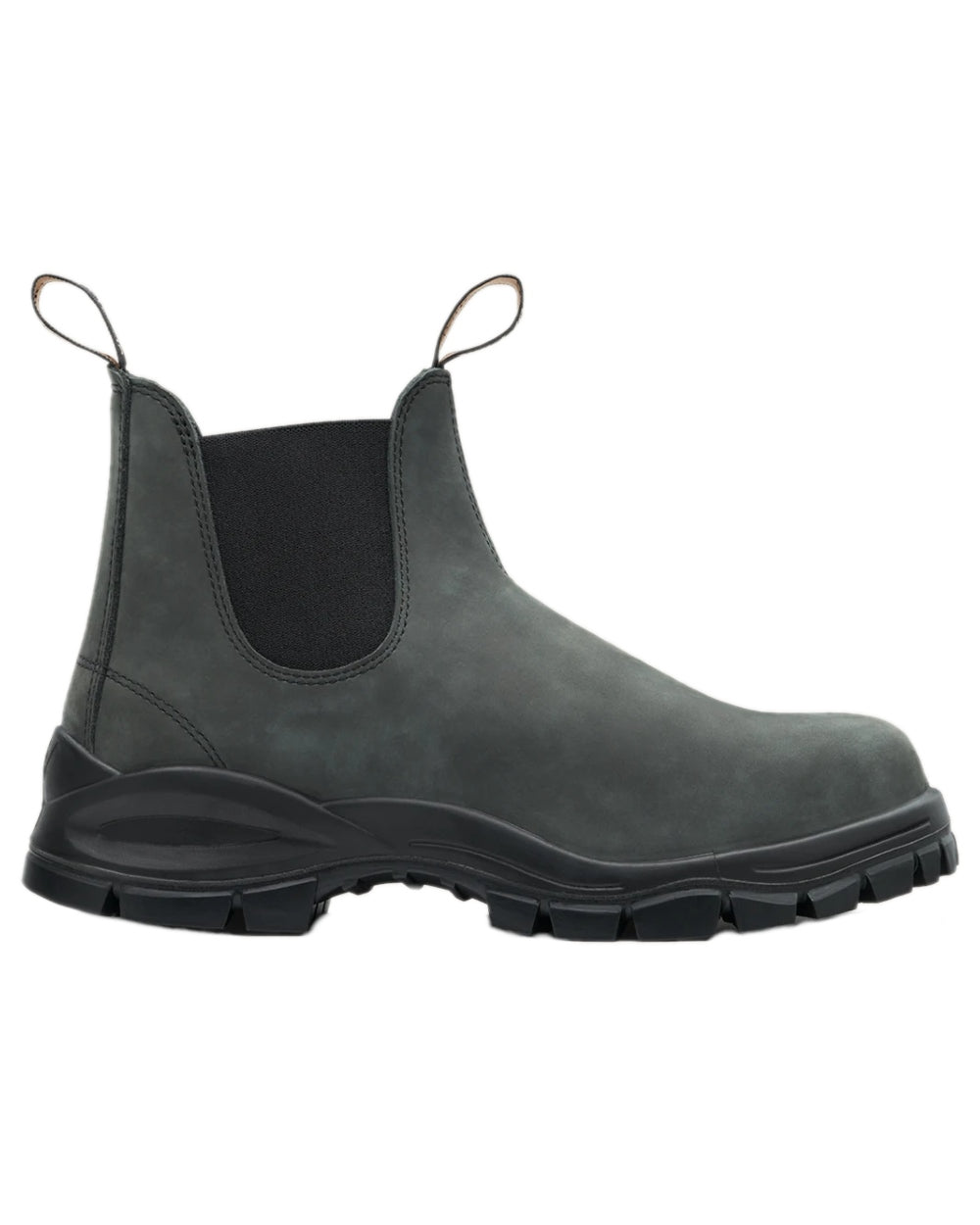 Rustic Black coloured Blundstone 2238 Leather Chelsea Boots on white background