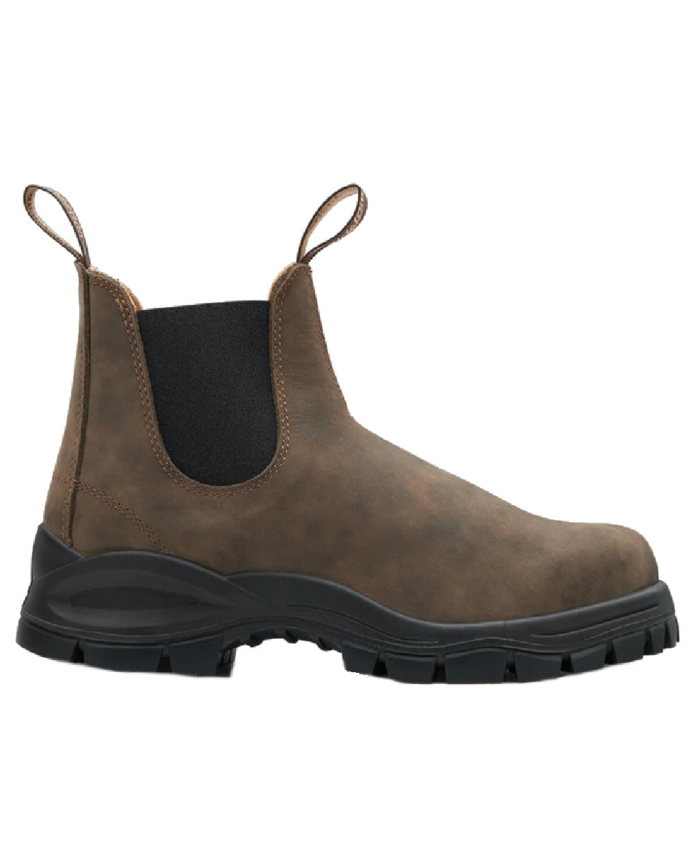 Rustic Brown coloured Blundstone 2239 Leather Chelsea Boots on white background