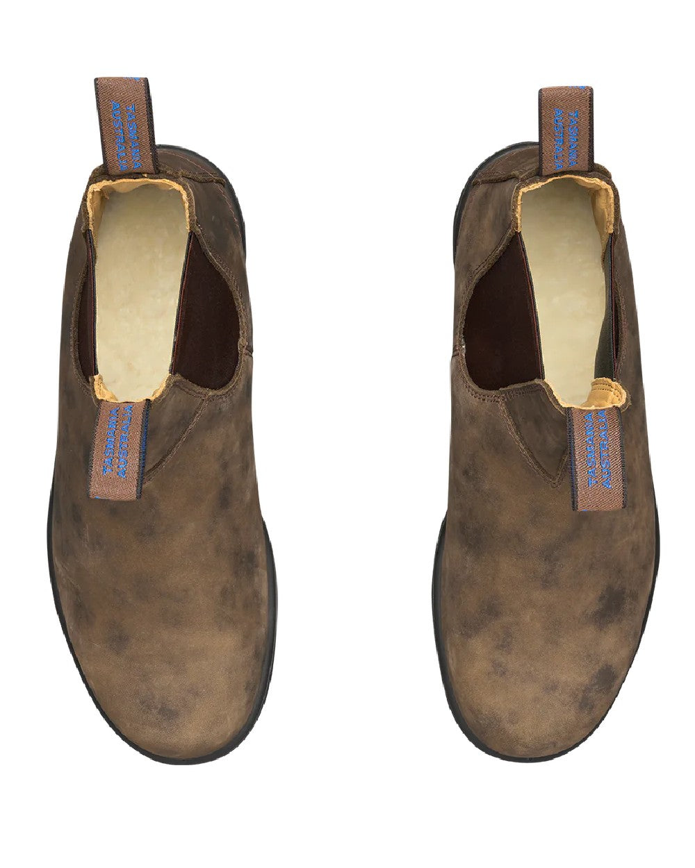 Rustic Brown coloured Blundstone 584 Waterproof Rustic Brown Leather on white background