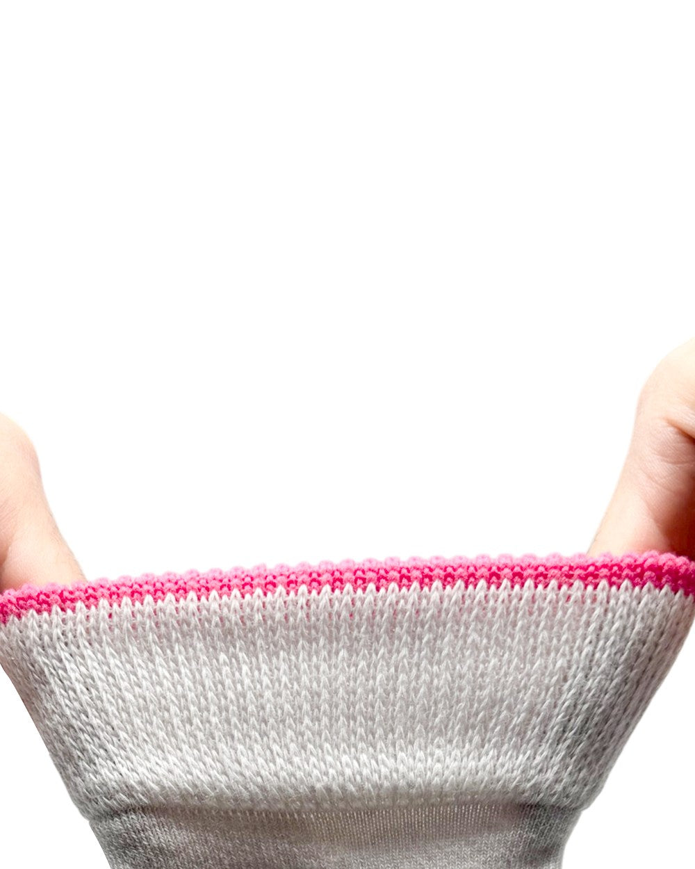 Grey Pink Coloured Bramble Womens Low Cut Trail Socks Triple Pack on white background