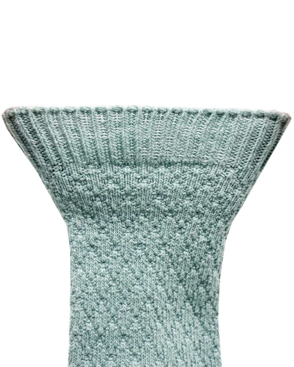 Duck Egg Grey Black Bramble Womens Textured Casual Boot Socks Triple Pack on white background