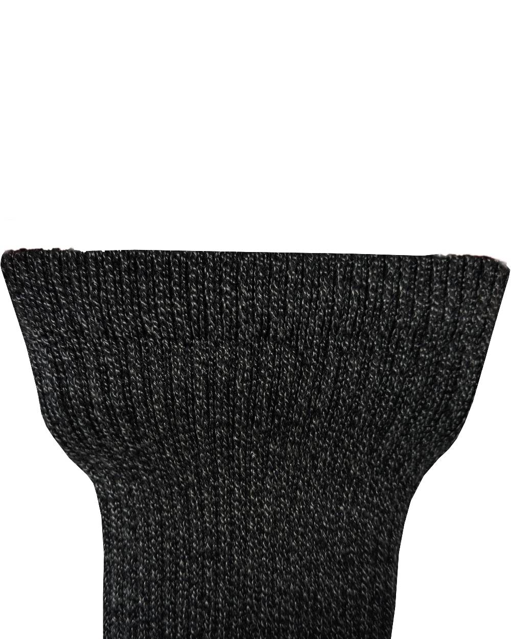 Grey Black Navy coloured Bramble Mens Bamboo All Terrain Socks Triple Pack on white background