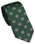 British Racing Green Coloured Laksen Cartridge Cap Tie On A White Background #colour_british-racing-green
