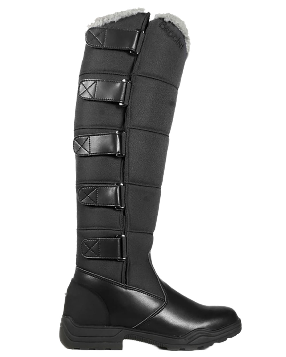 Black coloured Brogini Kendal Sub-Zero Snow Boot on white background