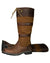 Brown Coloured Orca Bay Orkney R-Fit Country Boots On A White Background