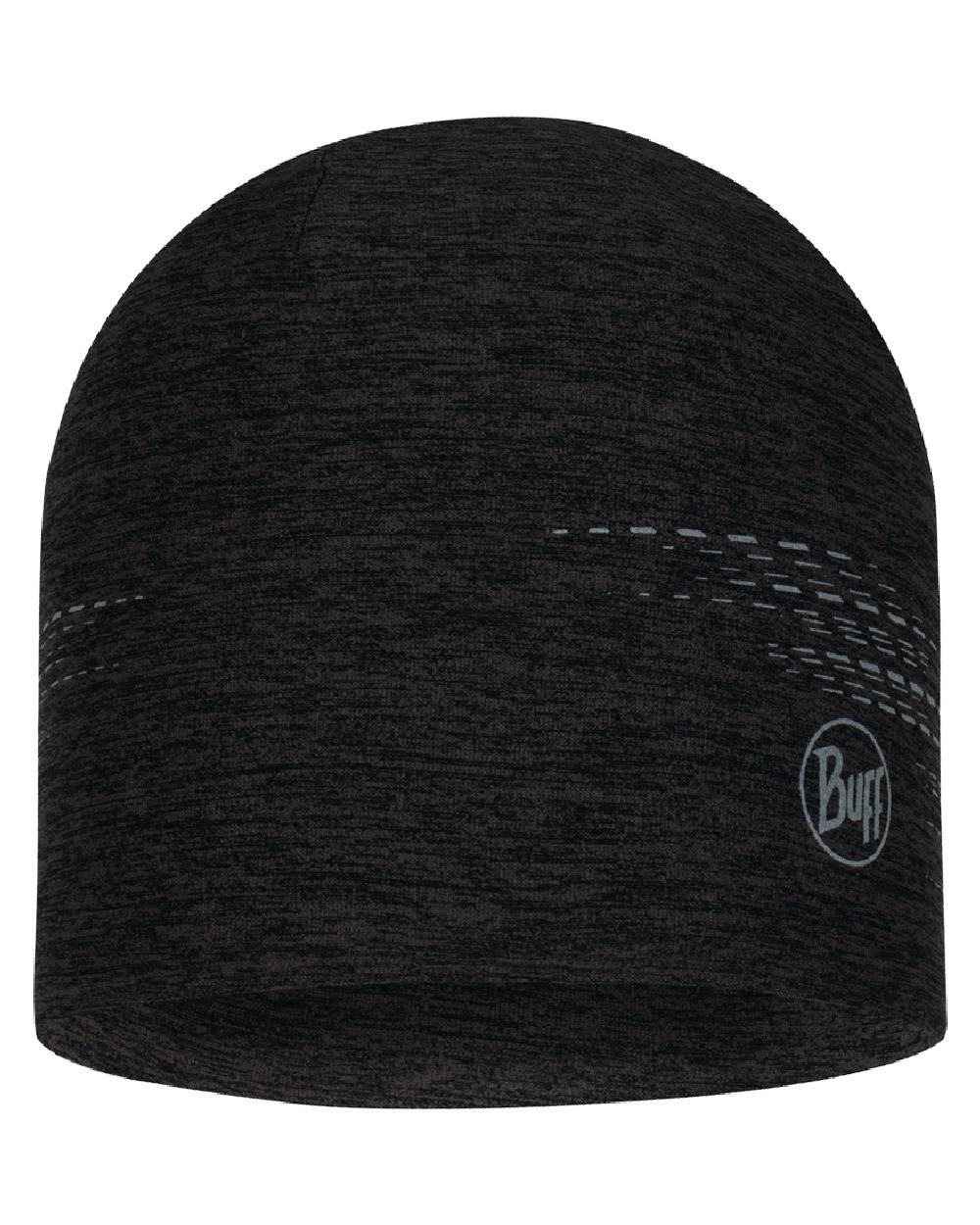Black Coloured Buff DryFlx Beanie on white background