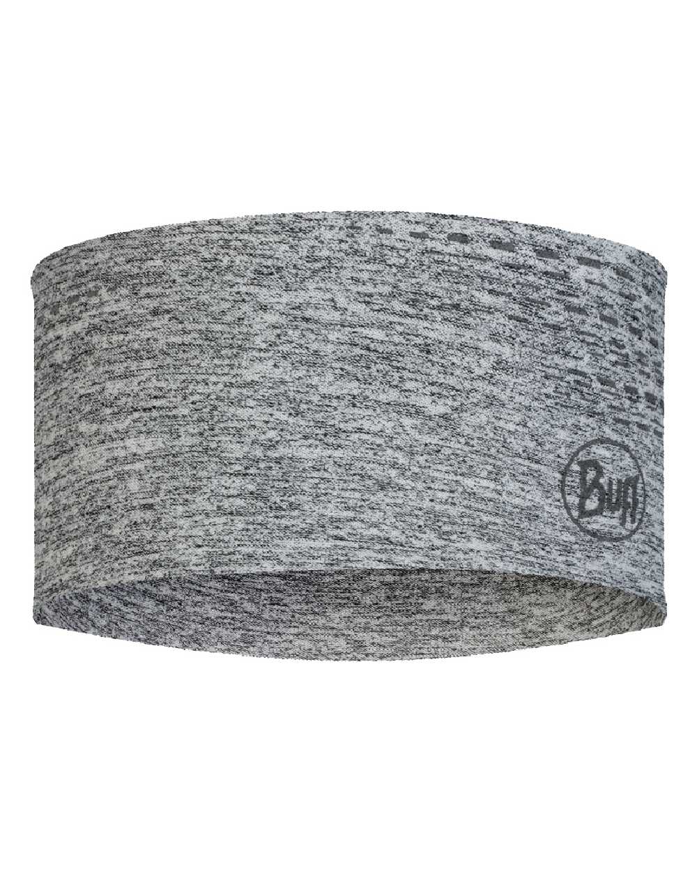 Light Grey Coloured Buff DryFlx Headband on white background