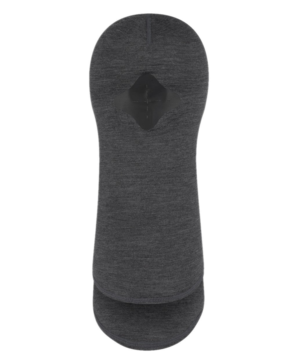 Grey Coloured Buff Merino Lightweight Balaclava on white background