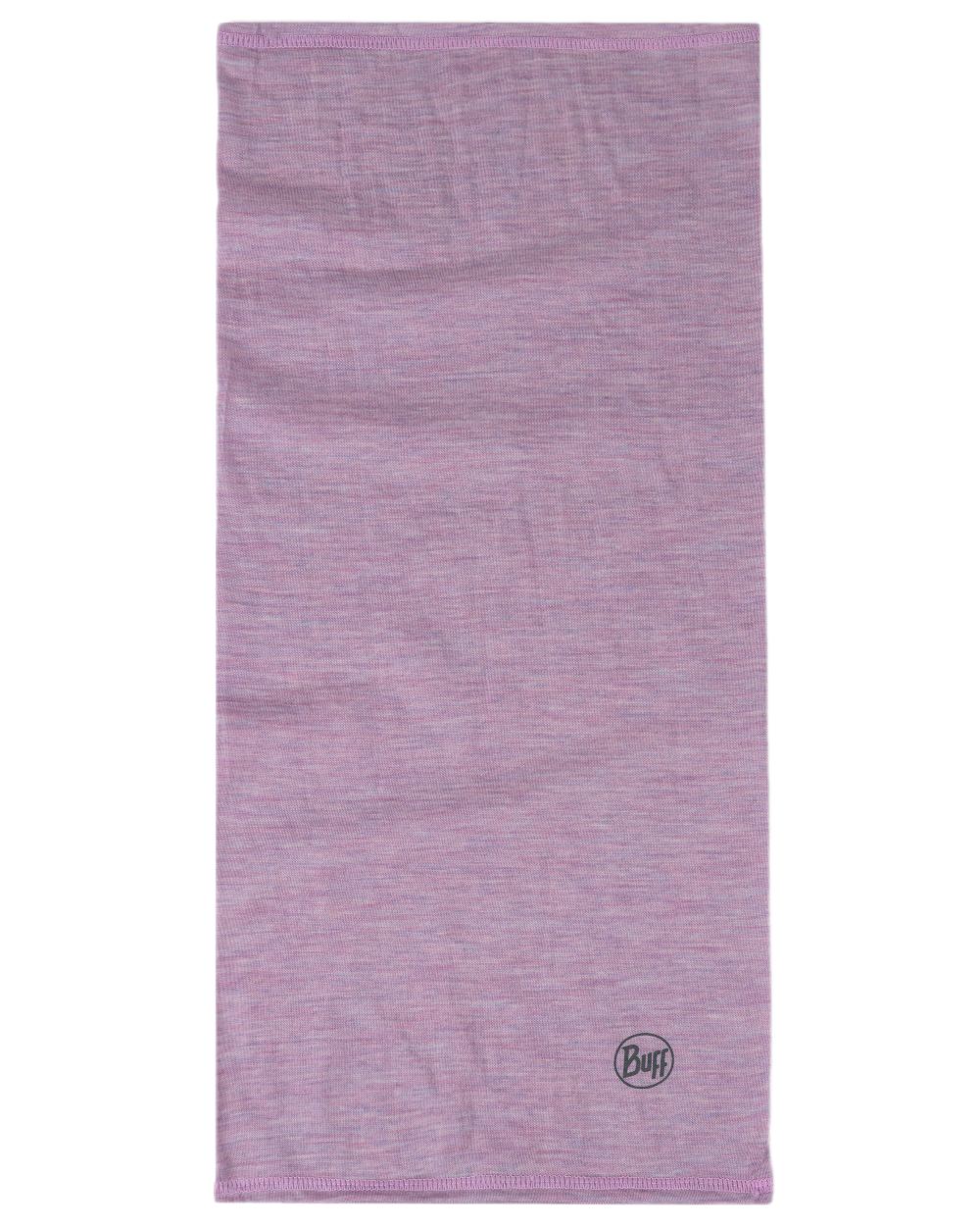 Pansy Coloured Buff Merino Lightweight Neck Warmer on white background