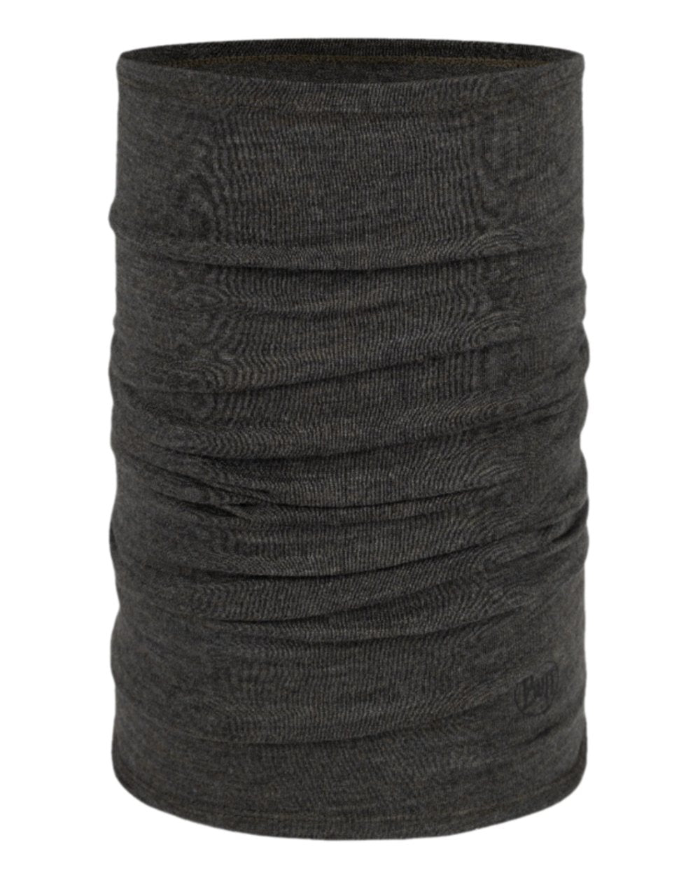 Bark Coloured Buff Merino Midweight Neckwear on white background