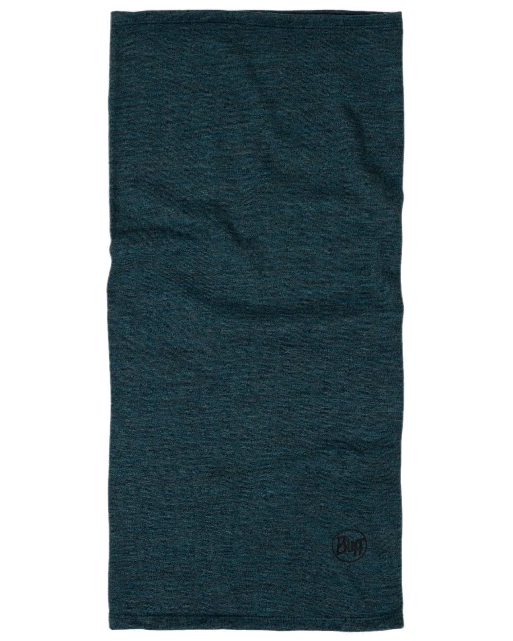 Tourmaline Coloured Buff Merino Midweight Neckwear on white background