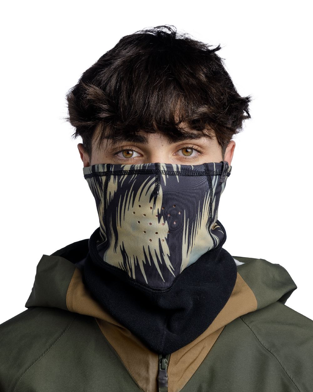 Redloy Black Coloured Buff Mountain Bandana on white background