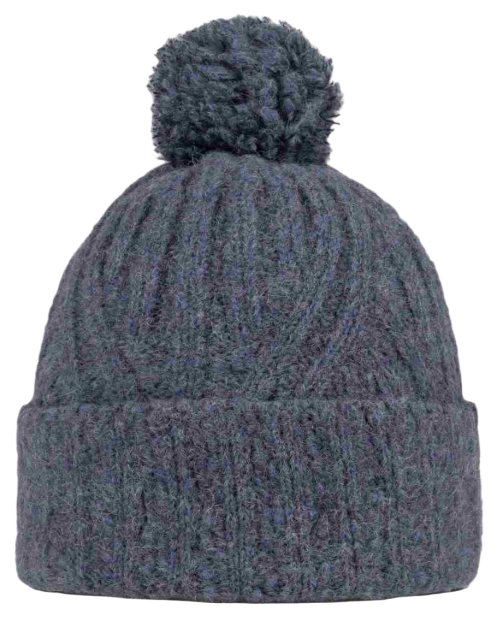 Water Coloured Buff Nerla Knitted Beanie on white background