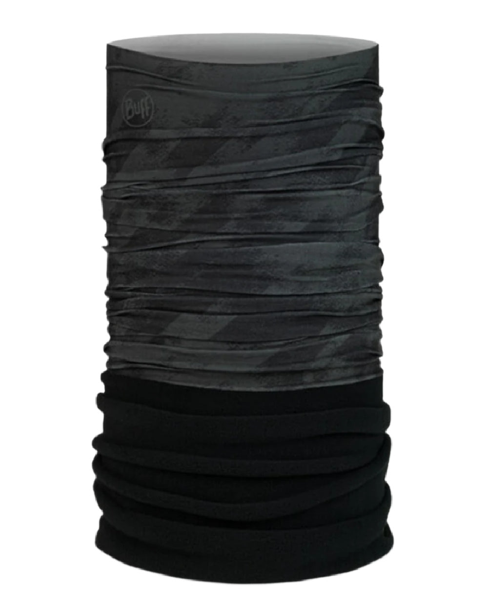 Grey Coloured Buff Polar Multifunctional Neckwear on white background